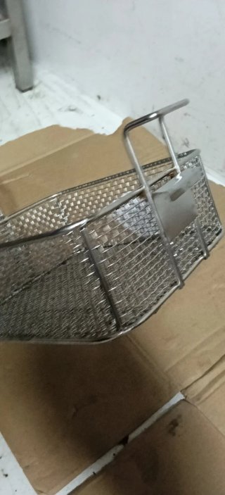 cesta freidora profesional de acero inox bueno