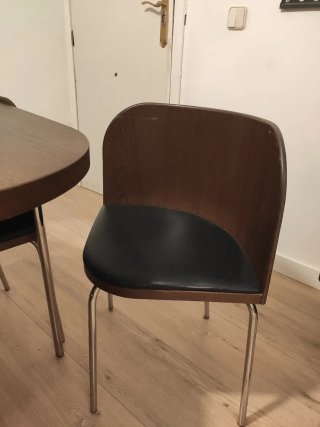 Conjunto Mesa y 4 Sillas IKEA Fusion.