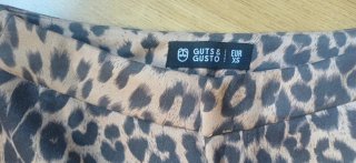 Pantalón Acampanado Estampado Leopardo