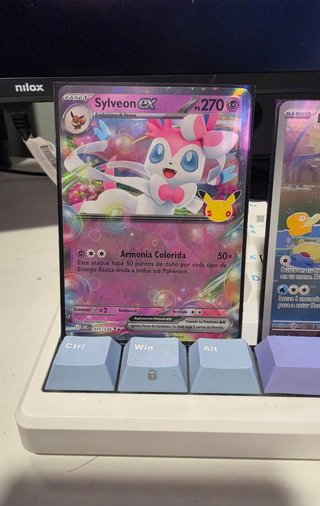 Sylveon EX Carta Pokémon 30 Aniversario