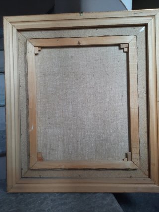 Dipinto Olio su Tela Natura