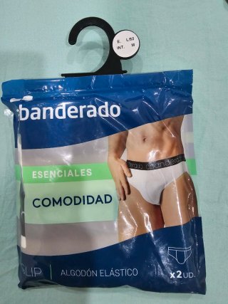 Calzoncillos Abanderado Talla L Algodón Elástico