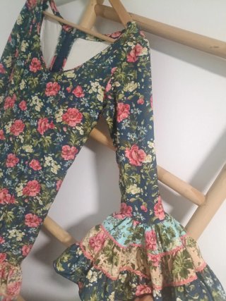 Traje de flamenca estampado
