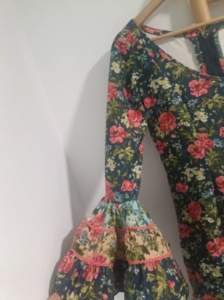 Traje de flamenca estampado
