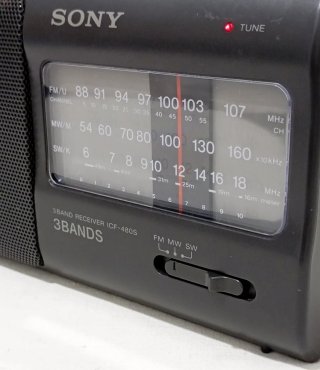 Radio Sony ICF-4805 Vintage 3 Bandas