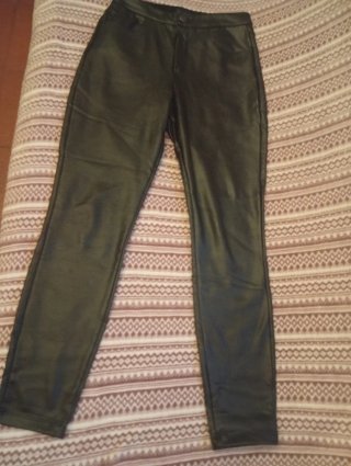 Pantalón polipiel Tezenis Talla M