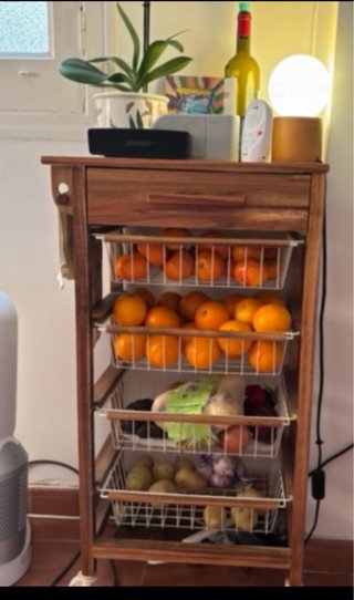 Mueble Cocina Zara Home Madera y Metal