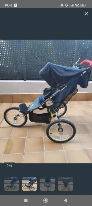 Carro para correr Baby Jogger