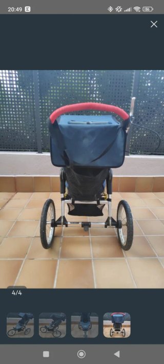 Carro para correr Baby Jogger