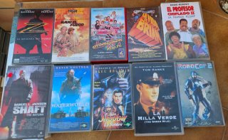 Lote de peliculas A 1 euro y 2 euros
