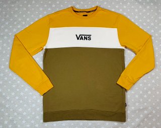 Sudadera Vans Amarilla y Verde Talla XL