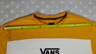 Sudadera Vans Amarilla y Verde Talla XL