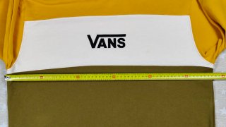 Sudadera Vans Amarilla y Verde Talla XL