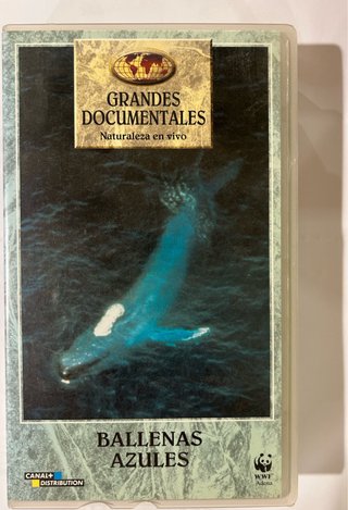 Documental VHS Ballenas Azules