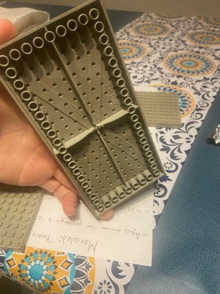 4 Basi Lego Grigio Vintage