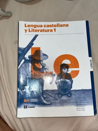 Lengua castellana y literatura 1, Le Bachillerato