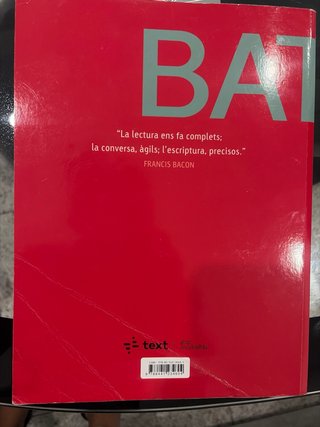 Llengua catalana i literatura 1 BAT