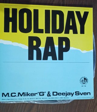 Vinilo Holiday Rap - M.C. Miker G & Deejay Sven