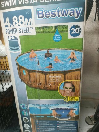 Piscina Desmontable Bestway Power Steel 4.88m