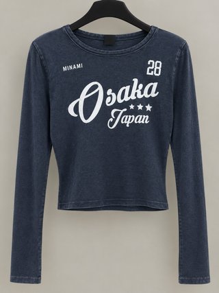Blusa manga larga Bershka Osaka Japan L
