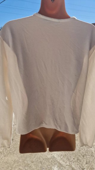 Casaco Casual Esmara Branco com Fecho