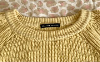 Jersey Corto Brandy Melville Amarillo