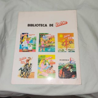 Tebeo antiguo la biblioteca de Barbie