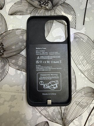 Custodia con batteria per iPhone 13 Bright STAR