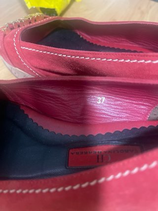 Sandalias de cuña Carolina Herrera Rojas Talla 37