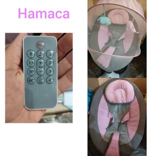 Hamaca para bebé con mando a distancia