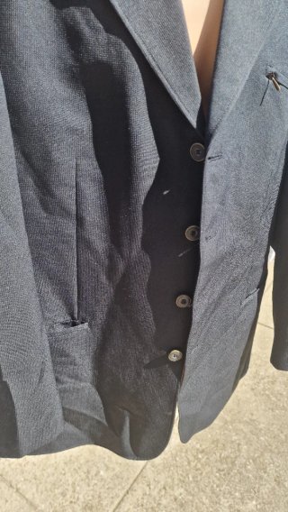 Blazer Clássico Cinzento Escuro Tamanho 52