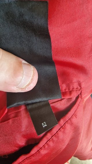 Blazer Clássico Cinzento Escuro Tamanho 52