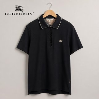 Polo Burberry Negro Talla S