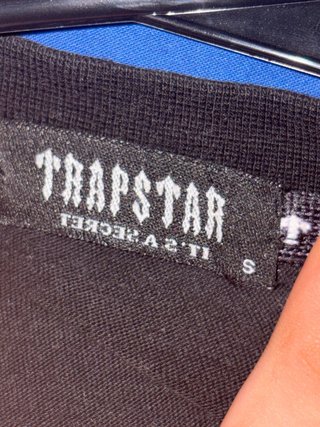 Camiseta Trapstar Negra Bordada