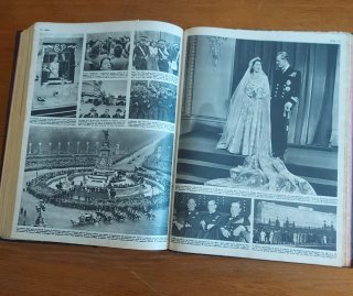 Settimanale OGGI matrimonio regina Elisabetta 1947