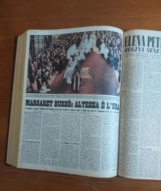 Settimanale OGGI matrimonio regina Elisabetta 1947