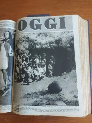 Settimanale OGGI matrimonio regina Elisabetta 1947
