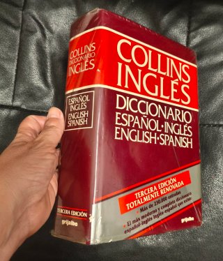 Diccionario de ingles-español Collins,gran formato