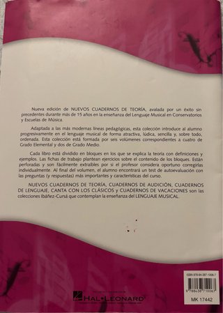 Libros Lenguaje Musical Editorial Félix Sierra