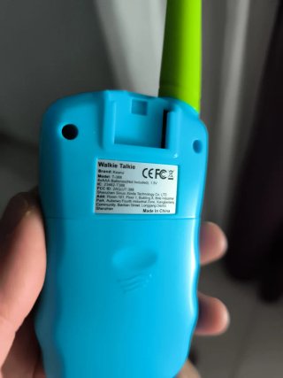 Walkie Talkie T-388 Azul y Verde