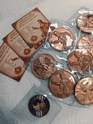 Moneda Cobre 1 AVDP Ounce Cool2Coin