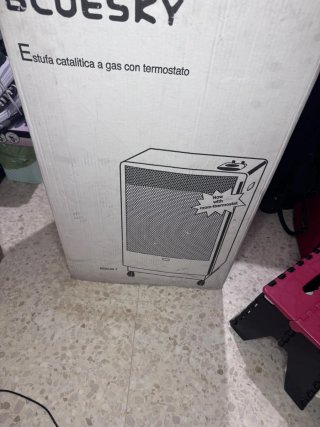 Estufa de Gas Butano Bluesky