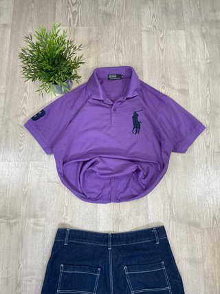 Polo Ralph Lauren Vintage Morado Talla M