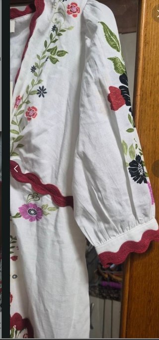 Vestido Bordado Talla s