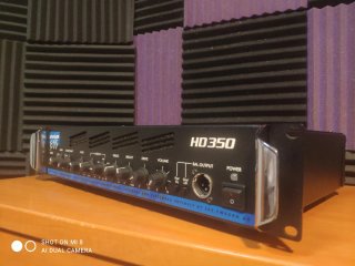Cabezal de Bajo EBS HD350 con Flightcase