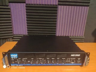 Cabezal de Bajo EBS HD350 con Flightcase
