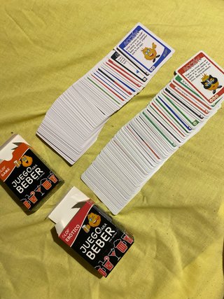 Juegos de cartas para beber Glop