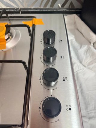 Conjunto cocina: horno, fuego y campana
