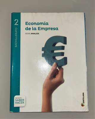 Economía de la empresa, 2 Bachillerato, Santillana
