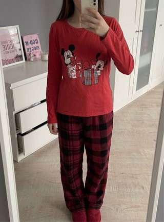 Camiseta pijama Oysho Disney Mickey y Minnie
